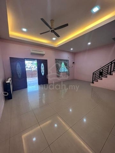 Ipoh silibin partial furnished renovated double storey house for rent