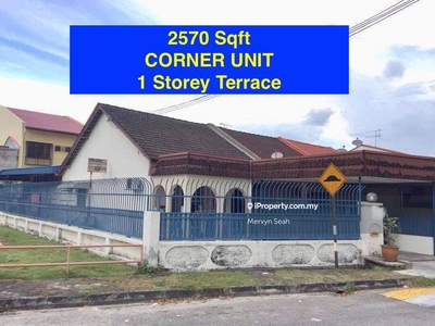 Jalan Hijau 1 Storey Terrace Corner Unit 2570 Sf Rare In market