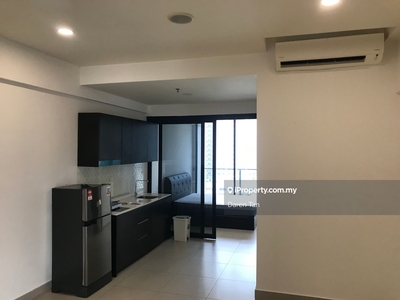 Kl city jalan kuching partial furnished condo for rent at rm1.15k only