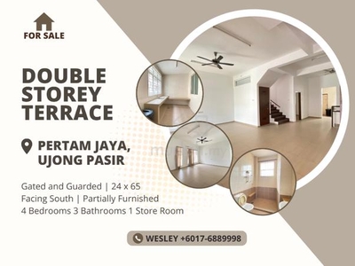 Pertam Jaya Double Storey Terrace for Sale