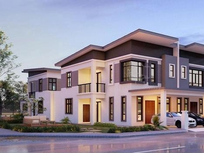 Rumah Morden Design Besar and Murah Gangsa area Full loan