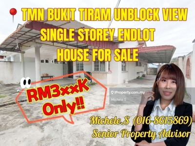 Tmn Bukit Tiram Unblock View Single Storey Endlot House For Sale