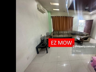 2 story terrace, partially furnished, for rent at juru height