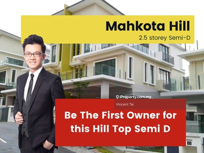 Be The First Owner for This 2.5 Storey Semi-D
