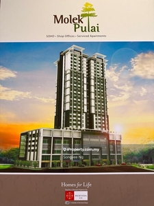 For Sale Molek Pulai Apartment @ Taman Molek Free legal and agent fee