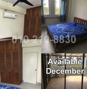Available December - A Furnished Middle Room at Pantai Hillpark Phase 1