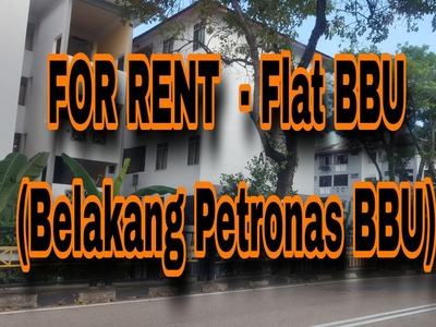 For Rent - BBU Flat - Bandar Baru Uda Flat - Johor Bahru - Belakang Petronas BBU