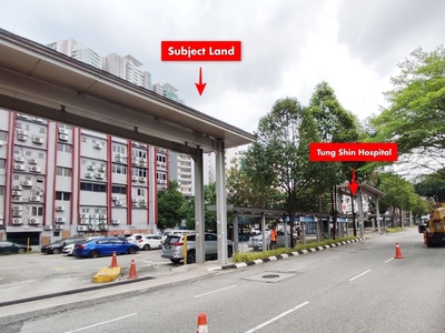 Freehold Commercial corner plot land in Jalan Pudu