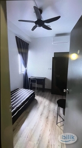 Fully Firnished Single Room With Aircond At The Herz Near MRT Kepong Baru