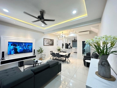 Fully Furnished Near KTM Nilai Double Storey Terrace House Taman Desa Mayang Sari Nilai Negeri Sembilan