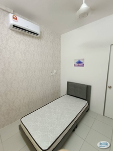 Private & Well-Lit Balcony Room for Rental at PV 9, Block C (Fully Furnished) - 3 Mins to Taman Melati (Include Utilities)