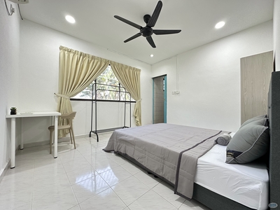 Senai Fully Furnished Master Room with Private Bathroom Available