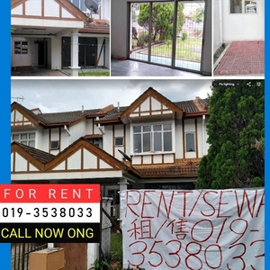 [WTR] Double Storey House USJ 11 Subang for Rent - Nov2023