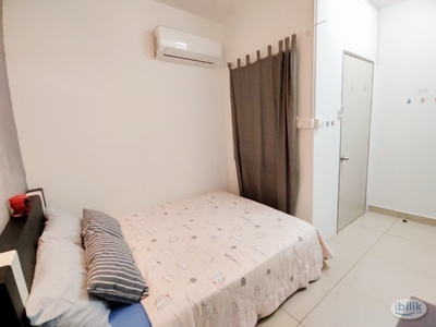 1.5Month deposit only Medium Queen bedroom at Pacific Place @ Ara Damansara