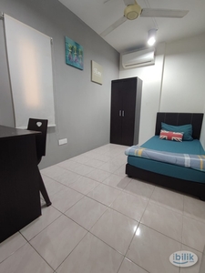 ✅2 mins to HELP University✅ Fully Furnished Single Room [MALE] at Apartment Damai, Subang Bestari, Shah Alam