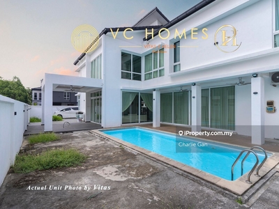 2 Storey Bungalow House 70x97 With Swimming Pool Bandar Parkland Klang
