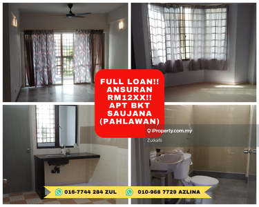 Apartment Bukit Saujana Full loan