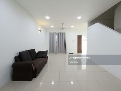 Double storey terrace house with balcony, Taman Albion, Menggatal