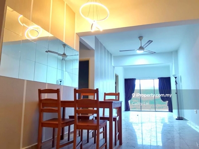 Kepong Sentral Condo @ 5-Min to LRT & MRT (Fully Furnished)