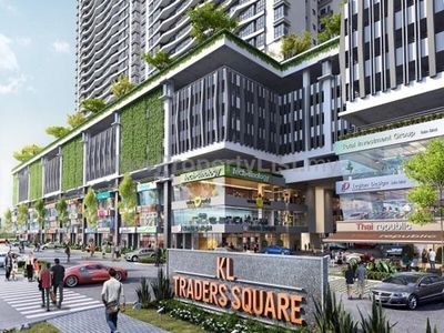 KL Trader Square 940sf 3+1R High floor Gombak