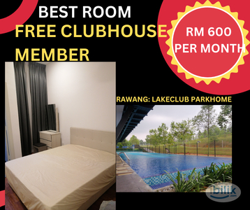 Master Room with attached bathroom and FREE Club House Member