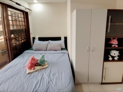 ❗️Selling Fast❗️【Balcony Room】Mix Gender Unit in Palm Springs✨MRT Surian Fully Furnished❗