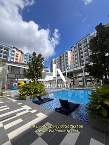 Seremban Fully furnish 3/4 rooms with pool facilities