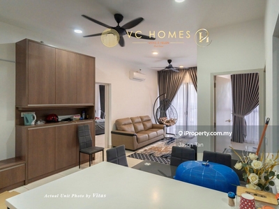 Setia City Residences, Setia Alam - Furnished 2 Bedrooms Unit to Let