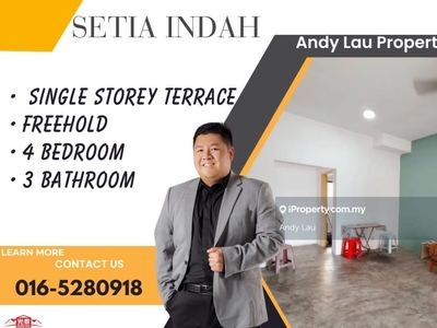 Setia Indah Single Terrace For Sale