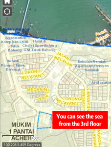 TELUK BAHANG SEA VIEW / FLAT LAND FOR SALE