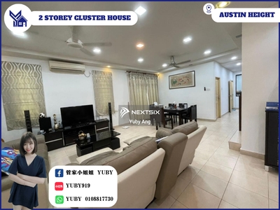 Austin Height Double Storey Cluster House FOR SALE