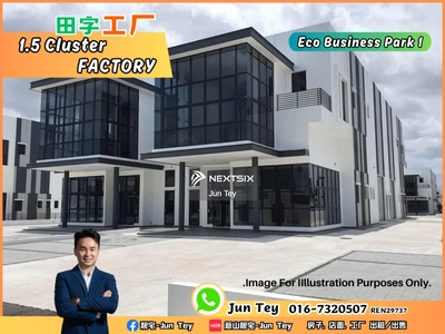 Eco Business Park 1 60x120 Light Industry Cluster Factory For Sale!!Mount Austin,Desa Cemerlang,Johor Bahru