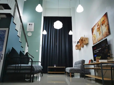 Fully Furnished Duplex Studio 1 Room Condo The Scott Garden Soho Old Klang Road For Rent