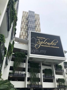 Partly furnished Platinum Splendour Semarak Kuala Lumpur
