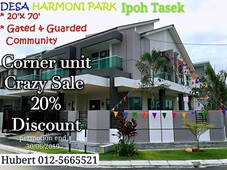 Ipoh Tasek Corner Double Story discount up to 20%