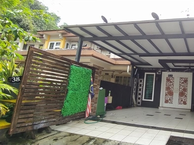 2sty Puncak Jalil Seri Kembangan Murah, Full Xtend Dapur, Rumah Cantik