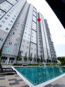 For Rent! View Pool Tangerine Suites Bandar Sunsuria, Sepang Kota Warisan, near KLIA, ERL Salak Tinggi