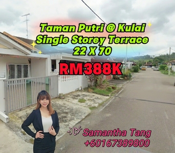 Fully Extended Taman Putri Single Storey For Sale