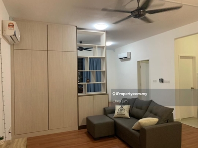 High floor, Studio, renovated, fully furnished for sale