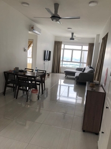 Midas Perling Apartment 3 Bedrooms 2 Bathrooms For Rent ! Only RM1800 ! Fully Furnished and High Floor Corner Unit !