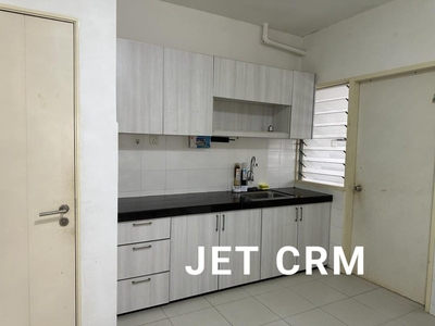 Partial Furnished Cozy 3 Bedrooms Unit @ Seri Jati Apartment Setia Alam Shah Alam