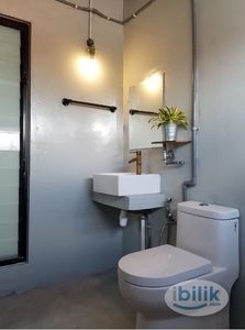 A Designed Room with Green Natural Concept, attached toilet @ SS2