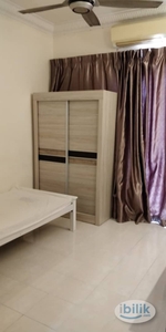 AIRCON Middle room for rent at Sutramas Apartment (Include utility bill)