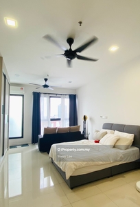 Corner 2 bedrooms Partially Furnished