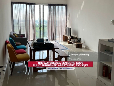 Fully Furnished Apartment at The Wateredge Senibong Cove for Rent