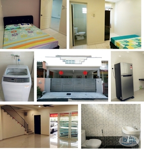 Fully furnished double room to let in Menglembu, Kledang