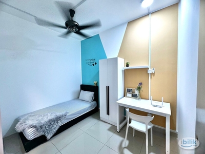 ❌NO AIRCOND❌ ✨Newly Renovated Single Room for Rent at M Vertica KL City Residences, Cheras [Walking Distance to MRT Maluri]