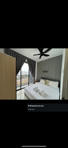Renovated 2 plus 1 rooms fully furnished for rent at Sungai Besi