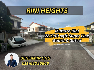 Rini Heights, Mutiara Rini, Super Link 2 Storey Terrace House