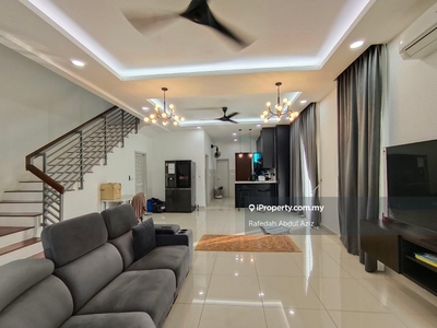 Spacious land 6000 sqft size. Facing open & furnished kitchen.